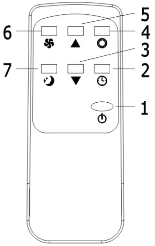 JS EX030081 Air Conditioning Unit - Control Panel1