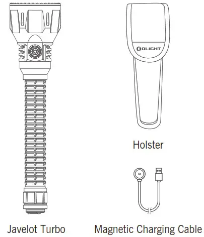 OLIGHT Javelot Turbo - IN THE BOX