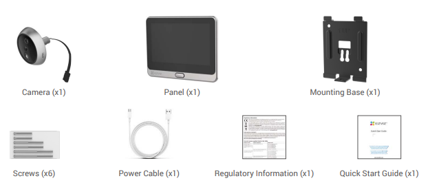 EZVIZ-DP2C-Wire-Free-Peephole-Doorbell-fig-1