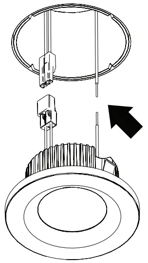 DMF Lighting H4TRFWHMC 4 Inch White Recessed Light Flush - ground wire