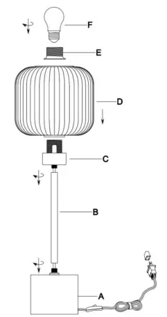 RIVER-OF-GOODS-20644-Aislin-21-Inch-Brushed-Gold--Table-Lamp-fig-1