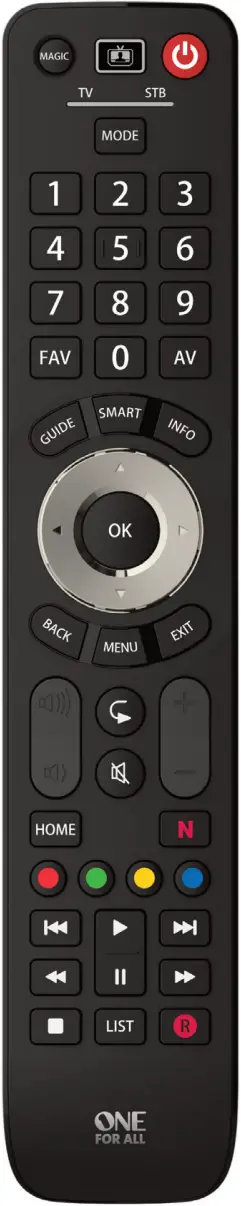 ONE FOR ALL URC7125 Evolve 2 Universal Remote Control - 1
