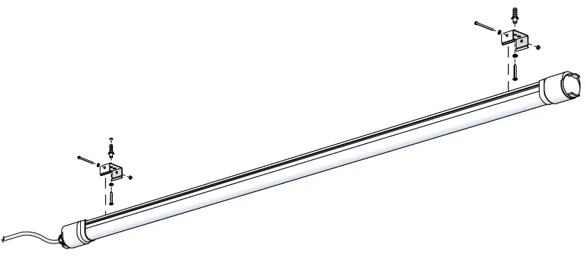 LITETRONICS LED Vapor Tight Slimline Strip -