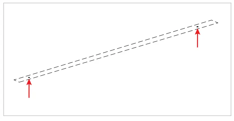 LITETRONICS LED Vapor Tight Slimline Strip - Drill pilot