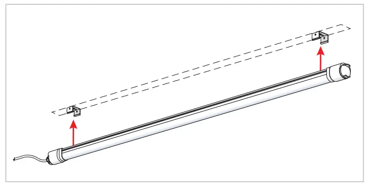 LITETRONICS LED Vapor Tight Slimline Strip - Strip Light