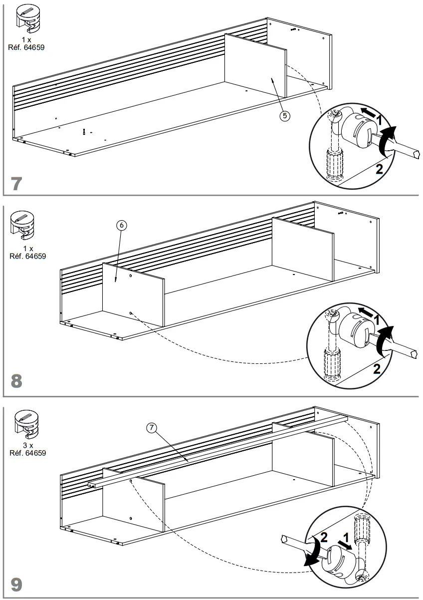 Instructions for assembly