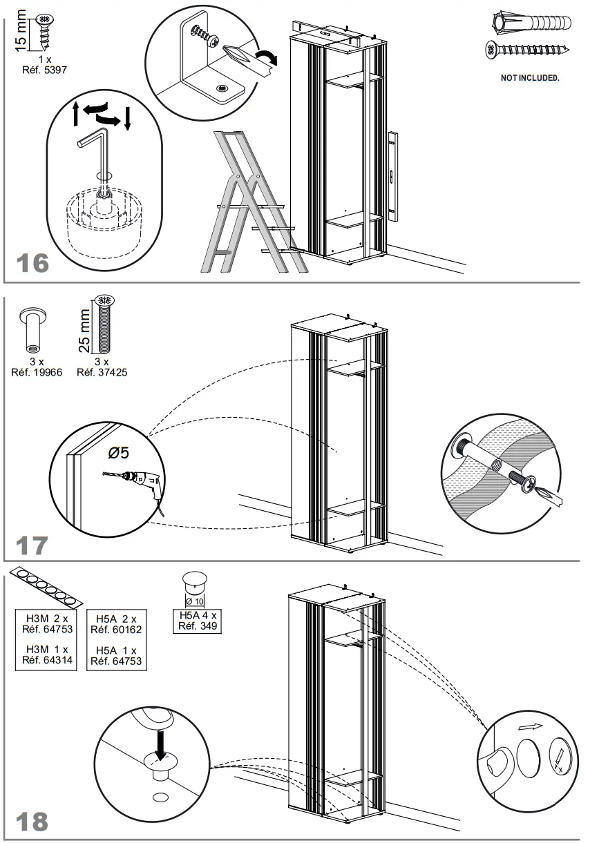 Instructions for assembly