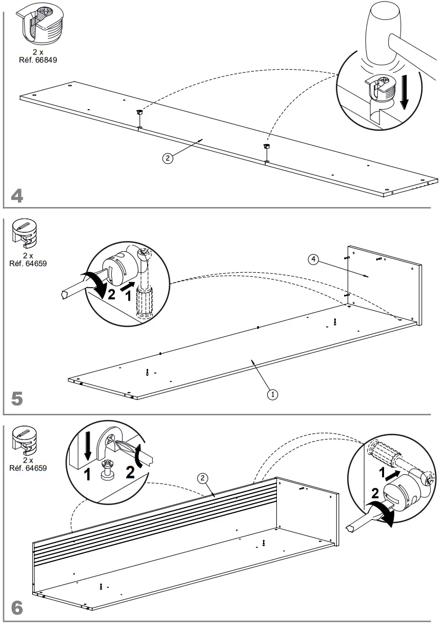 Instructions for assembly