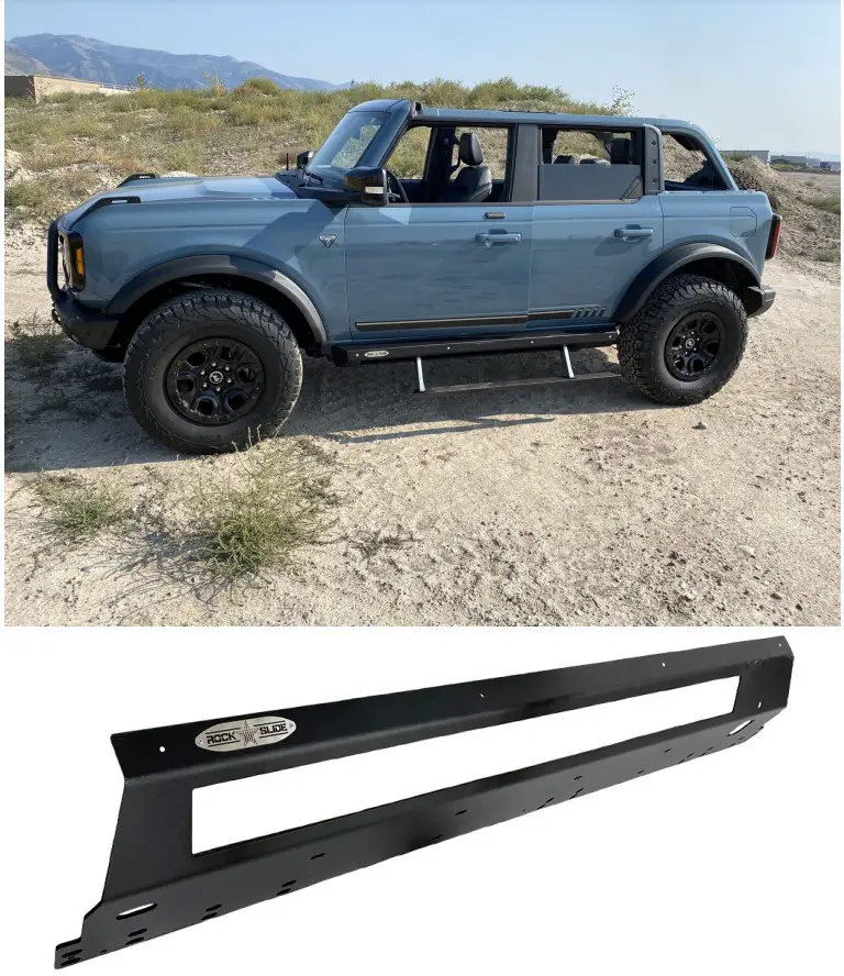 ROCK SLIDE ENGINEERING AX-SP-300-BR4 Step-Slider Skid Plate