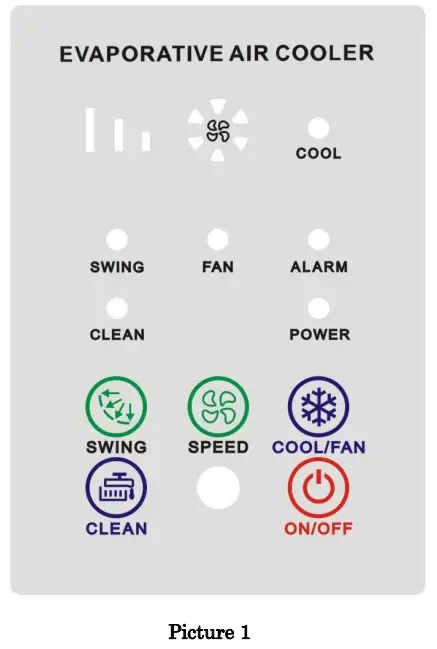 EVAPORATIVE AIR COOLER