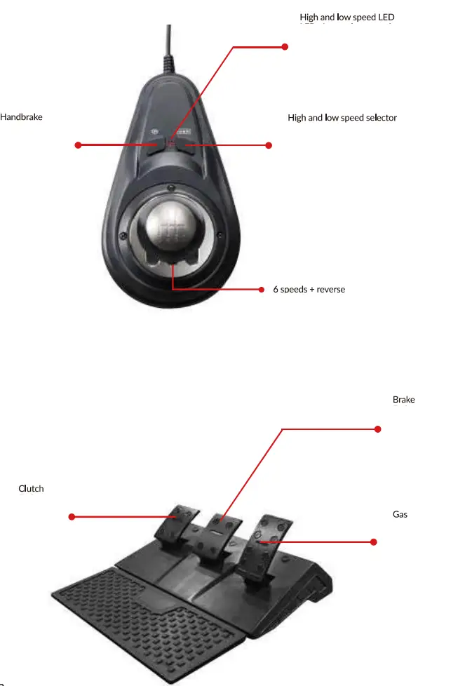 SUPERDRIVE GS 850 X Racing Wheel - figer2