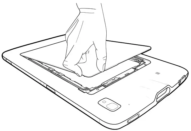 ZEBRA ET4X Expansion Back - Installation 1