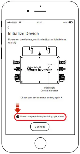 Expert Green Energy Micro Inverter Wireless Series R3 - Initialization