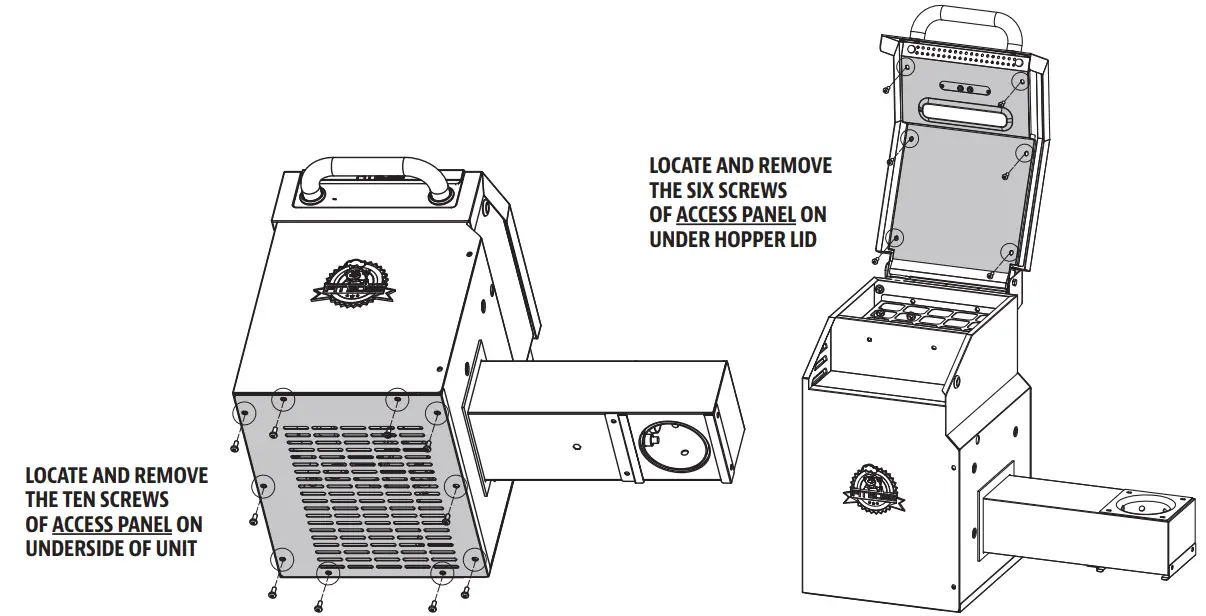 KC COMBO 300522 Wood Pellet and Griddle - ELECTRIC REQUIREMENTS