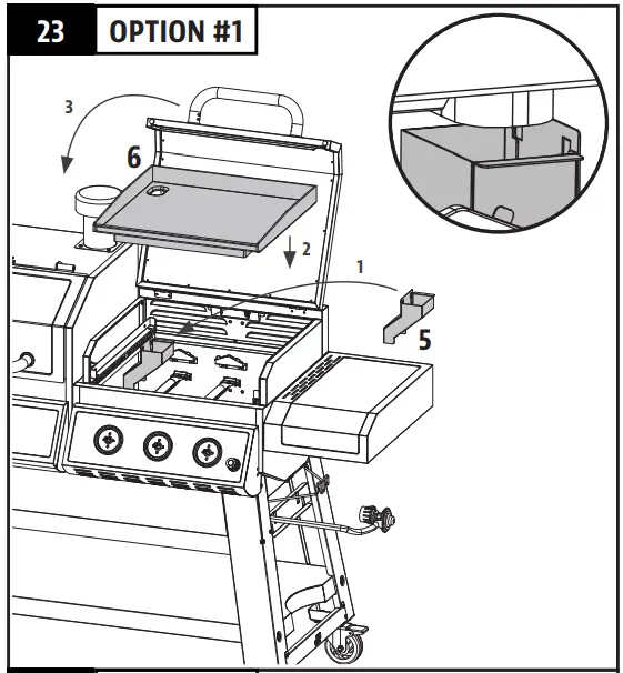 KC COMBO 300522 Wood Pellet and Griddle - assembly 24