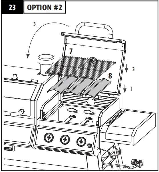 KC COMBO 300522 Wood Pellet and Griddle - assembly 25