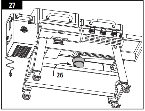 KC COMBO 300522 Wood Pellet and Griddle - assembly 29