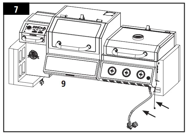 KC COMBO 300522 Wood Pellet and Griddle - assembly 8