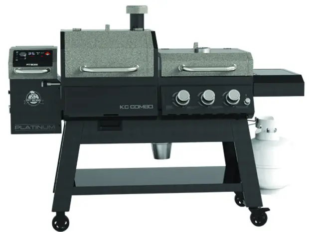 KC COMBO 300522 Wood Pellet and Griddle