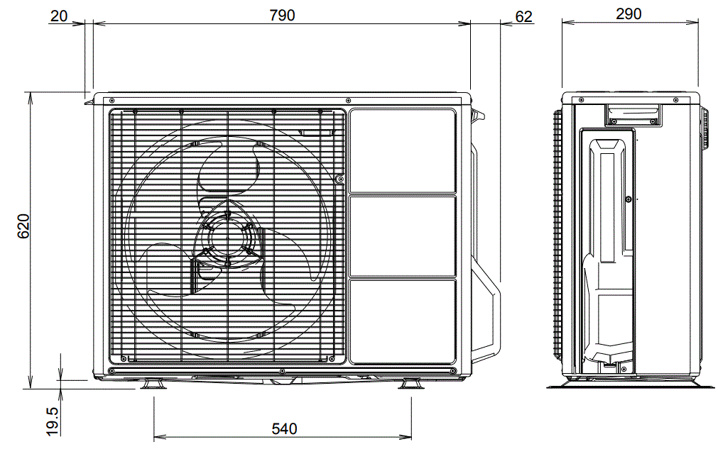 FUJITS-ASYG24LFCC-Split-Type-Room-Air-Conditioner-Wall-Mounted-Type-fig-3