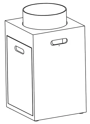 Xaralyn FR02-08-A1 Clean Fire System Fire Pit