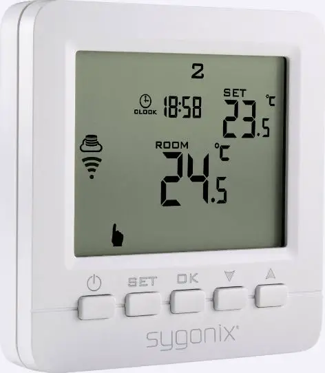 sygonix 2522212 Digital Programmable Room Thermostat pro