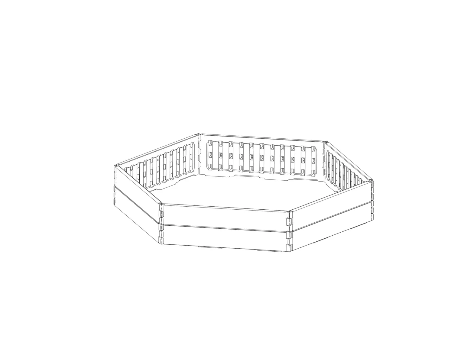 Alpulon Zmwv164 Outdoor Raised Garden Bed Set For Vegetable And Flower User Manual