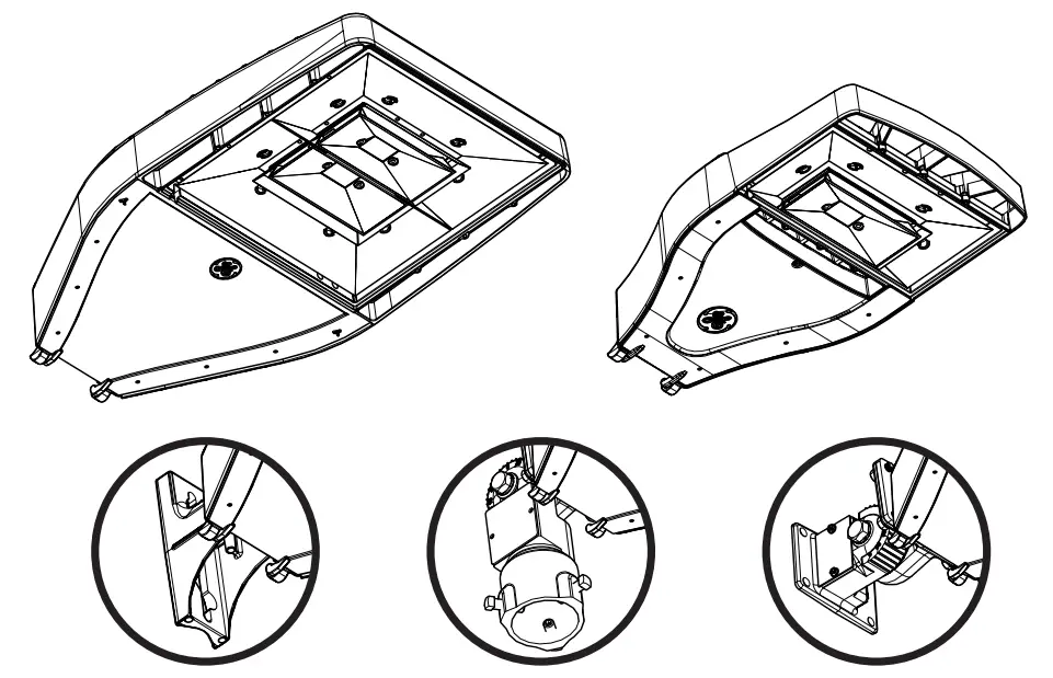 GE current GEH6049 LED Area Light