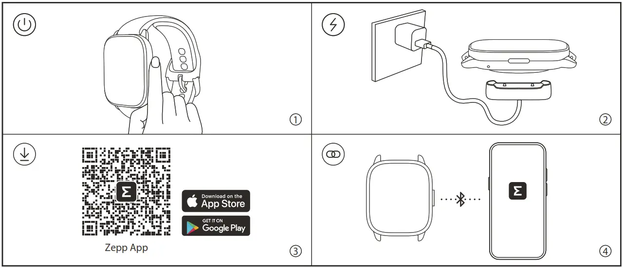 amazfit A2211 Smartwatch - Qr Code