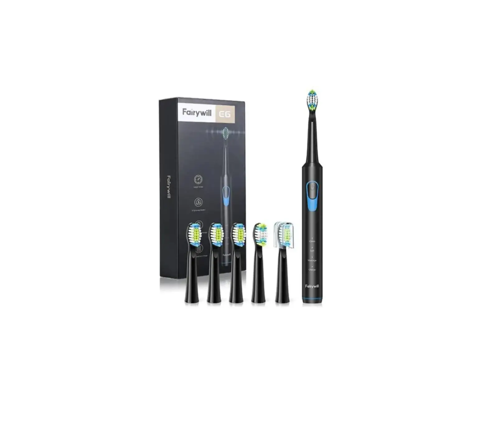 Fairywill E6 Sonic Electric Toothbrush Instruction Manual