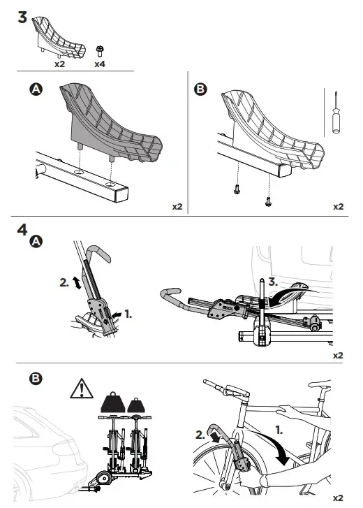 THULE 904450 2 Inch Hitch Bike Rack - fig 5