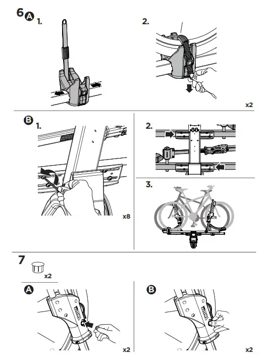 THULE 904450 2 Inch Hitch Bike Rack - fig 8