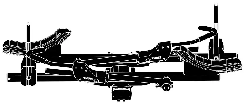 THULE 904450 2 Inch Hitch Bike Rack