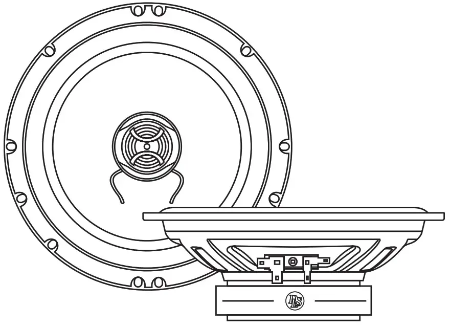 DLS PA6 6 5Inch 2 Way Coaxial Speaker - cover