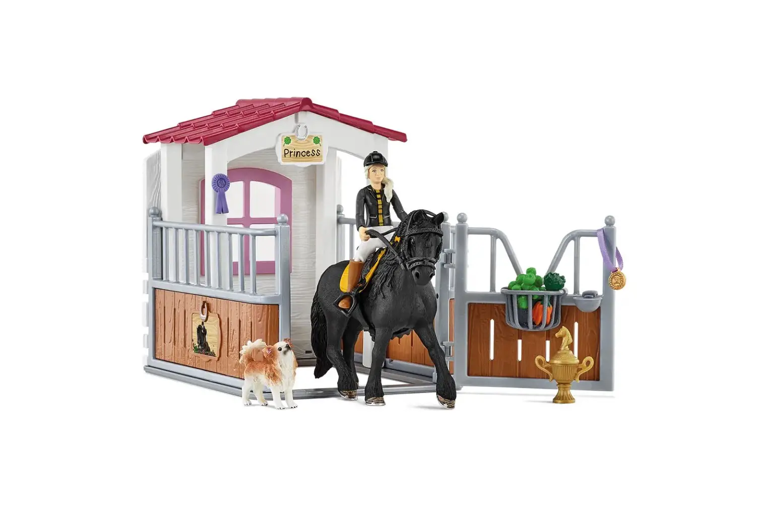 Schleich 42437 Horse Stall With Horse Club Instruction Manual