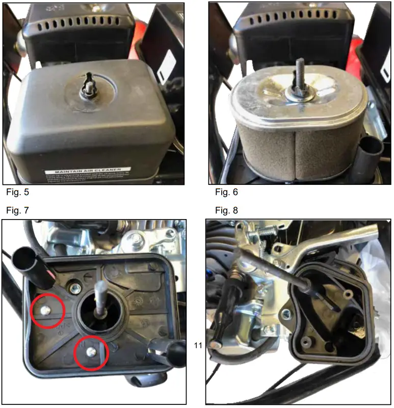 COBRA Fortis 14L Series Lawn Mower - Fitting the throttle cable