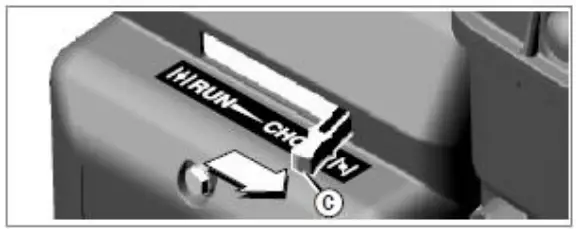 COBRA Fortis 14L Series Lawn Mower - engine move