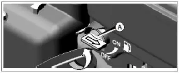 COBRA Fortis 14L Series Lawn Mower - fuel valve