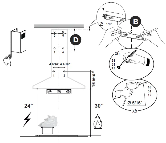 FABER-DAMA30SSV2-30-Inch-Pyramid-Wall-Hood-FIG-10