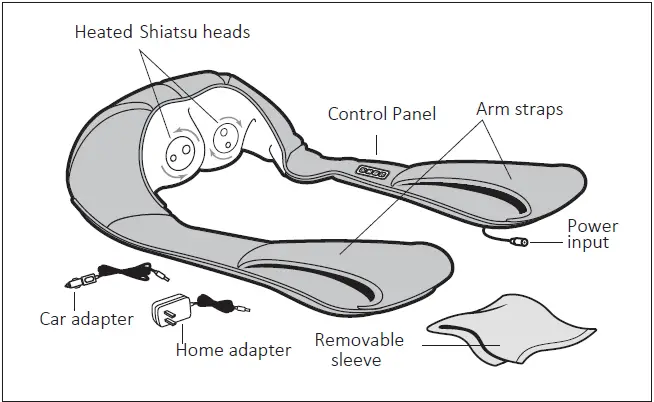 COMFIER-CF-6302GN-Neck-and-Shoulder-Shiatsu-Massager-with-Heat-FIG-1