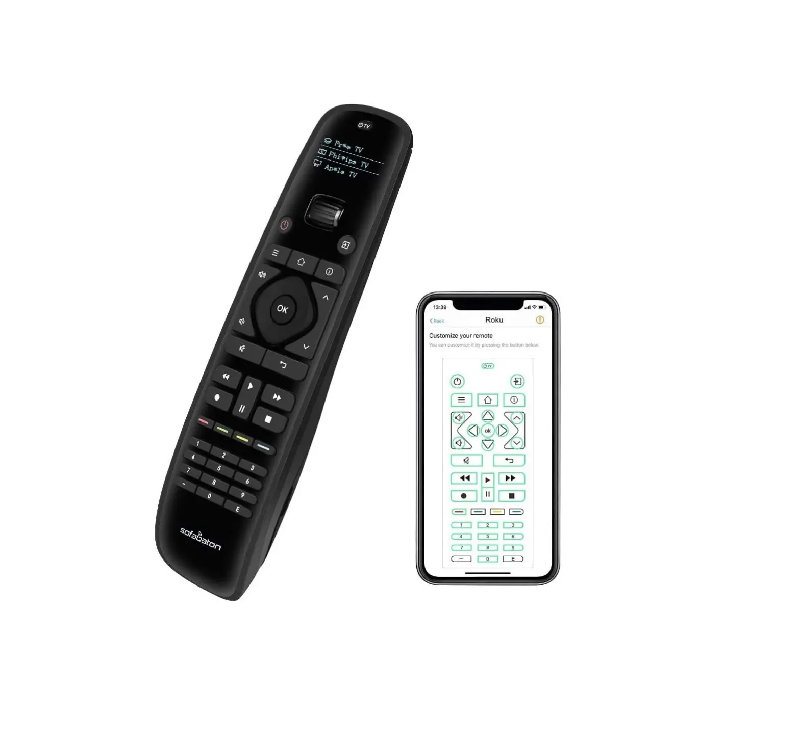 Sofabaton Bh-u1 Remote Control Transmitter Instruction Manual