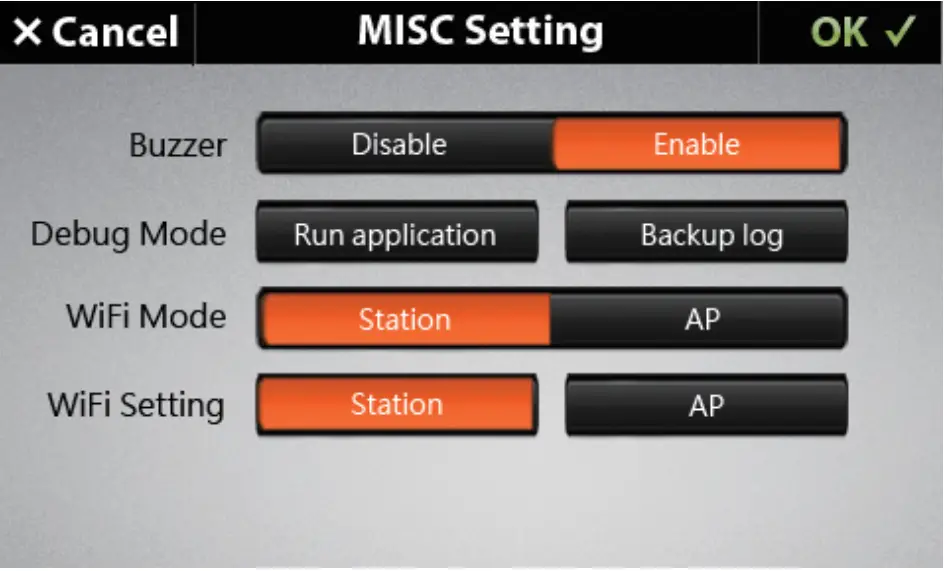 NOVAKON P04 4.3 Inch HMI Intelligent IIoT Gateway - Menu Screen 11