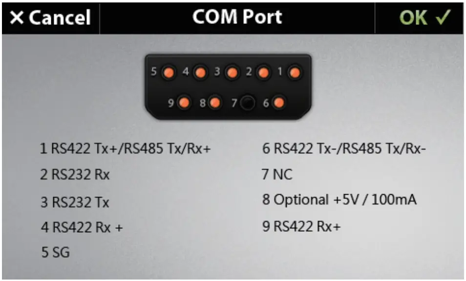 NOVAKON P04 4.3 Inch HMI Intelligent IIoT Gateway - Menu Screen 9