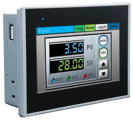 NOVAKON P04 4.3 Inch HMI Intelligent IIoT Gateway