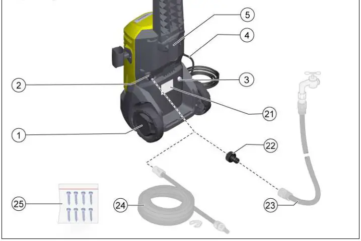 KARCHER K 4 WCM Pressure Washer - Product Overview 2
