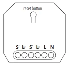 Kanlux-S-SWITCH-SHUTTER-Recessed-WIFI-Roller-Shutter-Relay-FIG-3