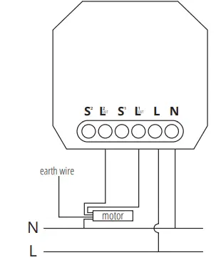 Kanlux-S-SWITCH-SHUTTER-Recessed-WIFI-Roller-Shutter-Relay-FIG-4