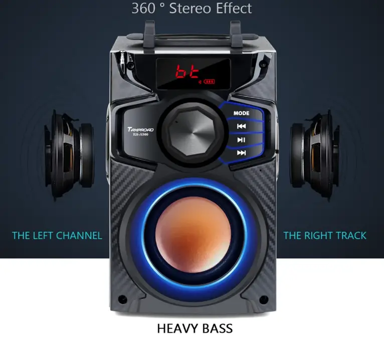 TAMPROAD-RS-A900-Stereo-Wireless-Bluetooth-Speakers-FIG-2