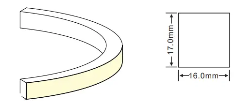 PROLED-L37430x2G Flex-Tube-Side-View-3w-Mono-2g-7