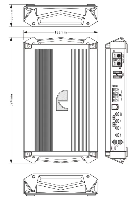Nakamichi NGO D900 1 car Stereo Amplifier - fig